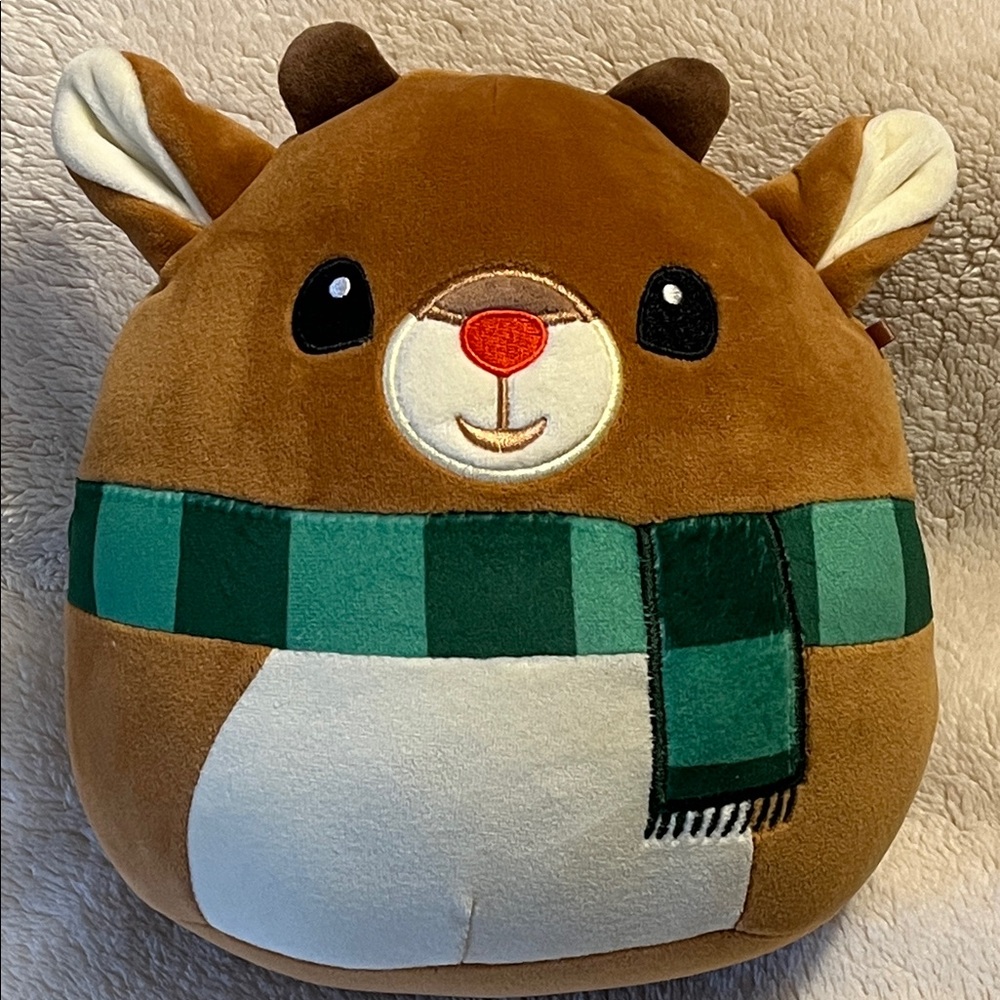 Squishmallows Rudolph the Red-Nosed Reindeer 7.5” - no tags